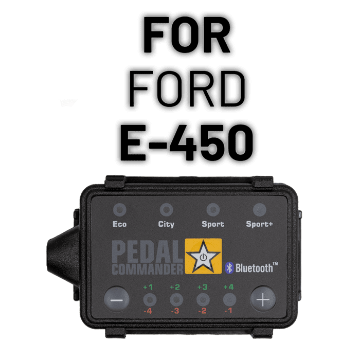 Pedal Commander throttle response controller for Ford E450