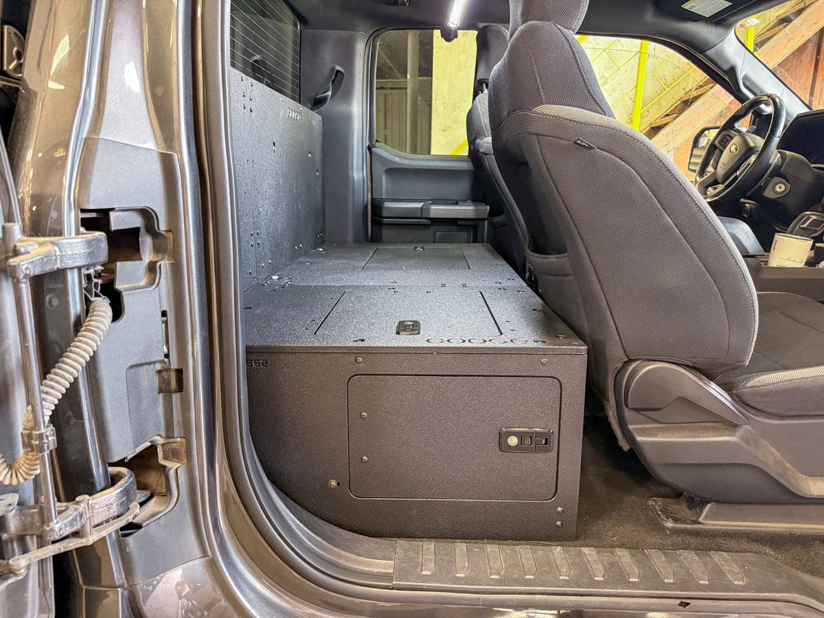 Goose Gear Explore Series high seat delete plate system for Ford F-150 SuperCab