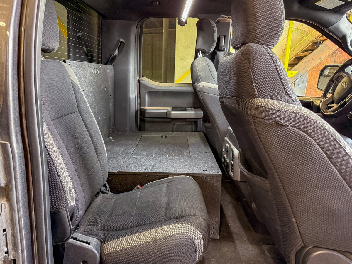 Goose Gear Explore Series high seat delete plate system for Ford F-150 SuperCab