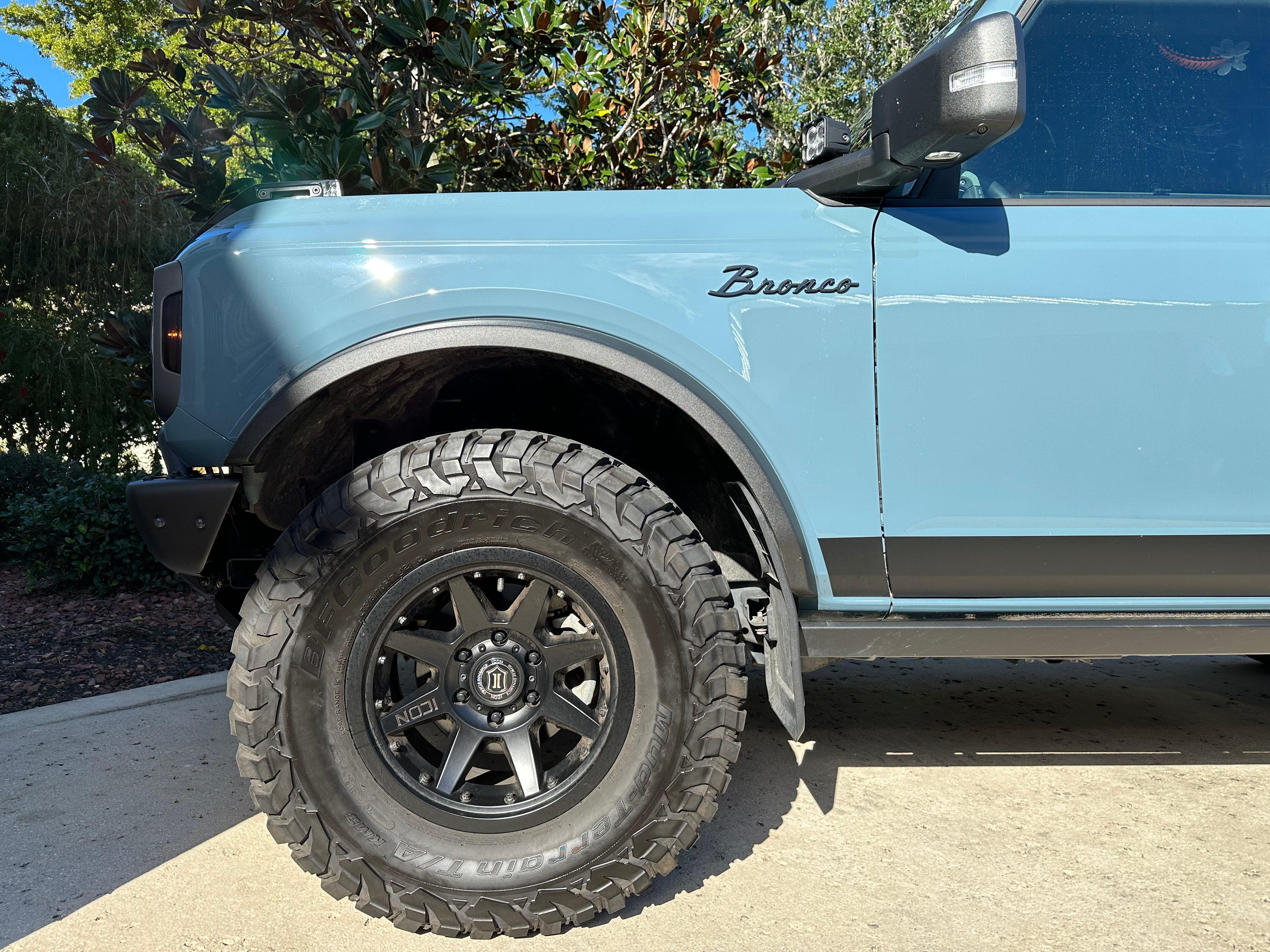 Ford Bronco Cursive Script Metal Emblem Templates - 2021+ Bronco