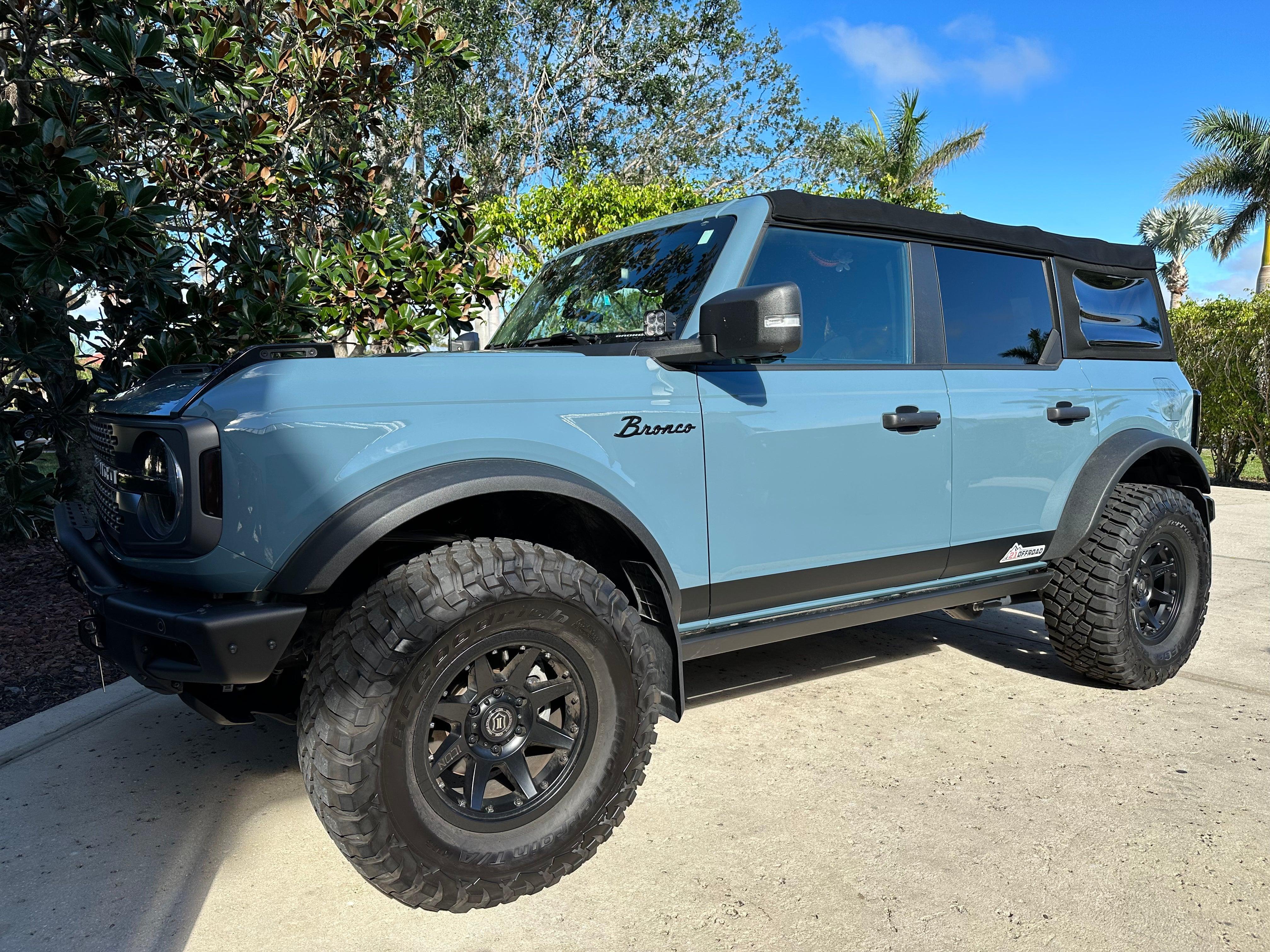 Ford Bronco Cursive Script Metal Emblem Templates - 2021+ Bronco