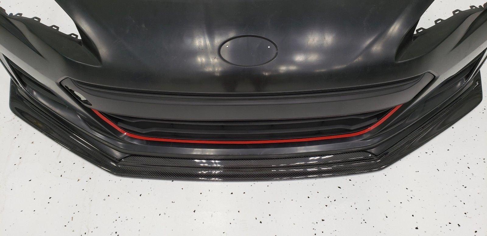 Front Bumper STI TS Style Pinstripe - 2013-2021 BRZ