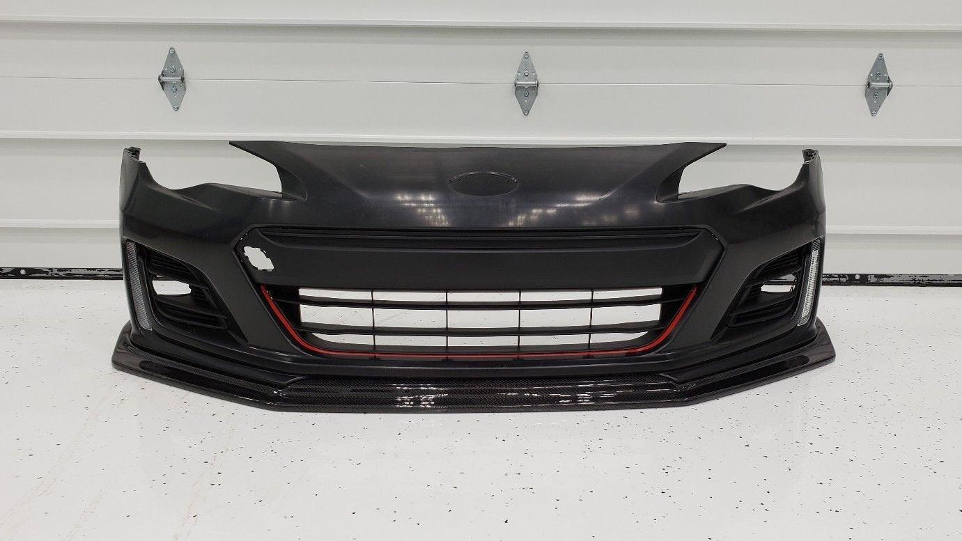 Front Bumper STI TS Style Pinstripe - 2013-2021 BRZ