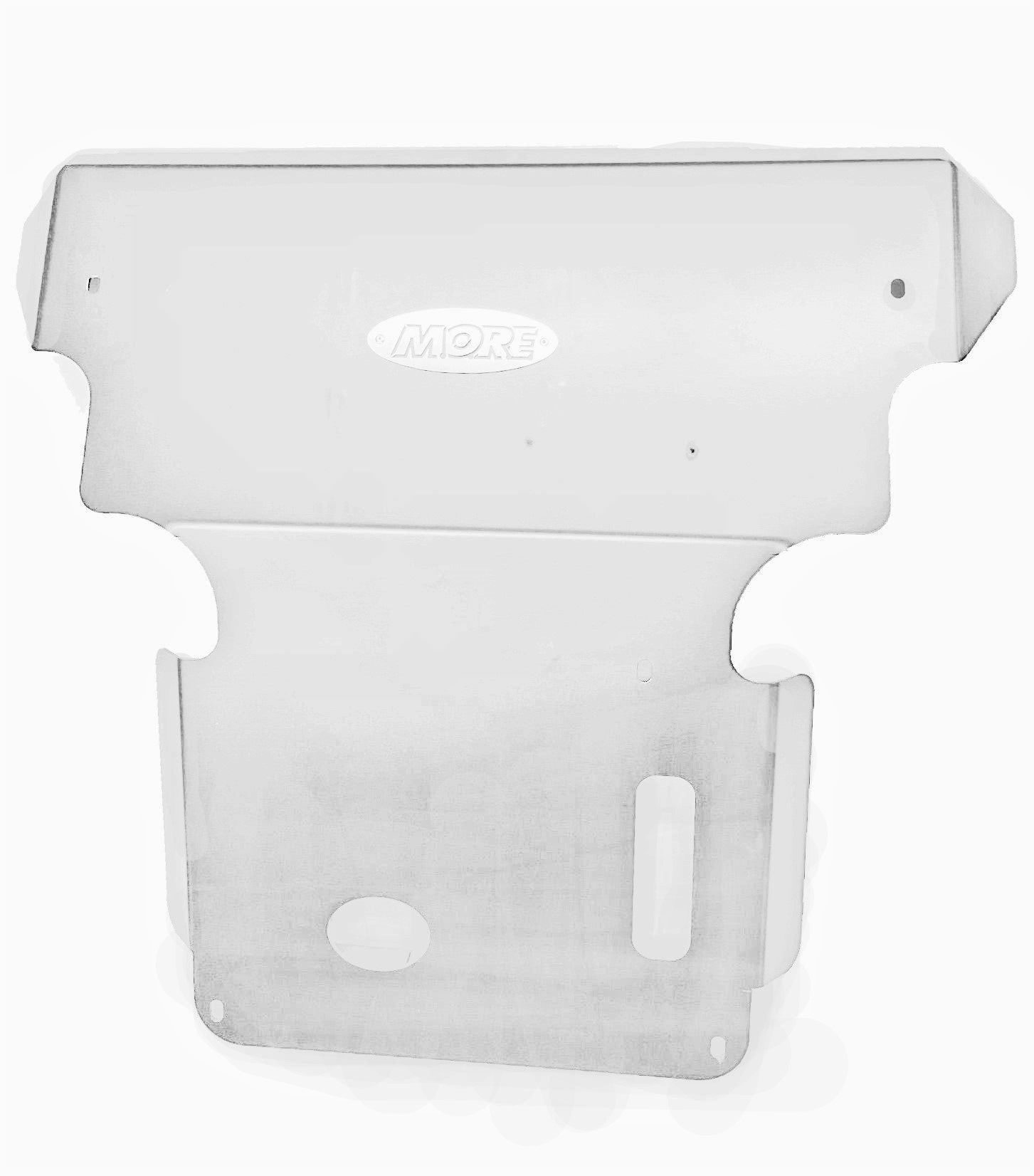 Aluminum front skid plate for Ford Bronco 4-door 2021, heavy-duty off-road protection