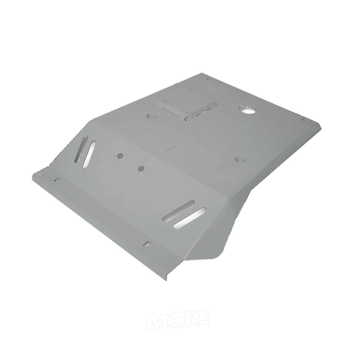 Aluminum front skid plate for Toyota 4Runner Gen 5, heavy-duty vehicle protection accessory