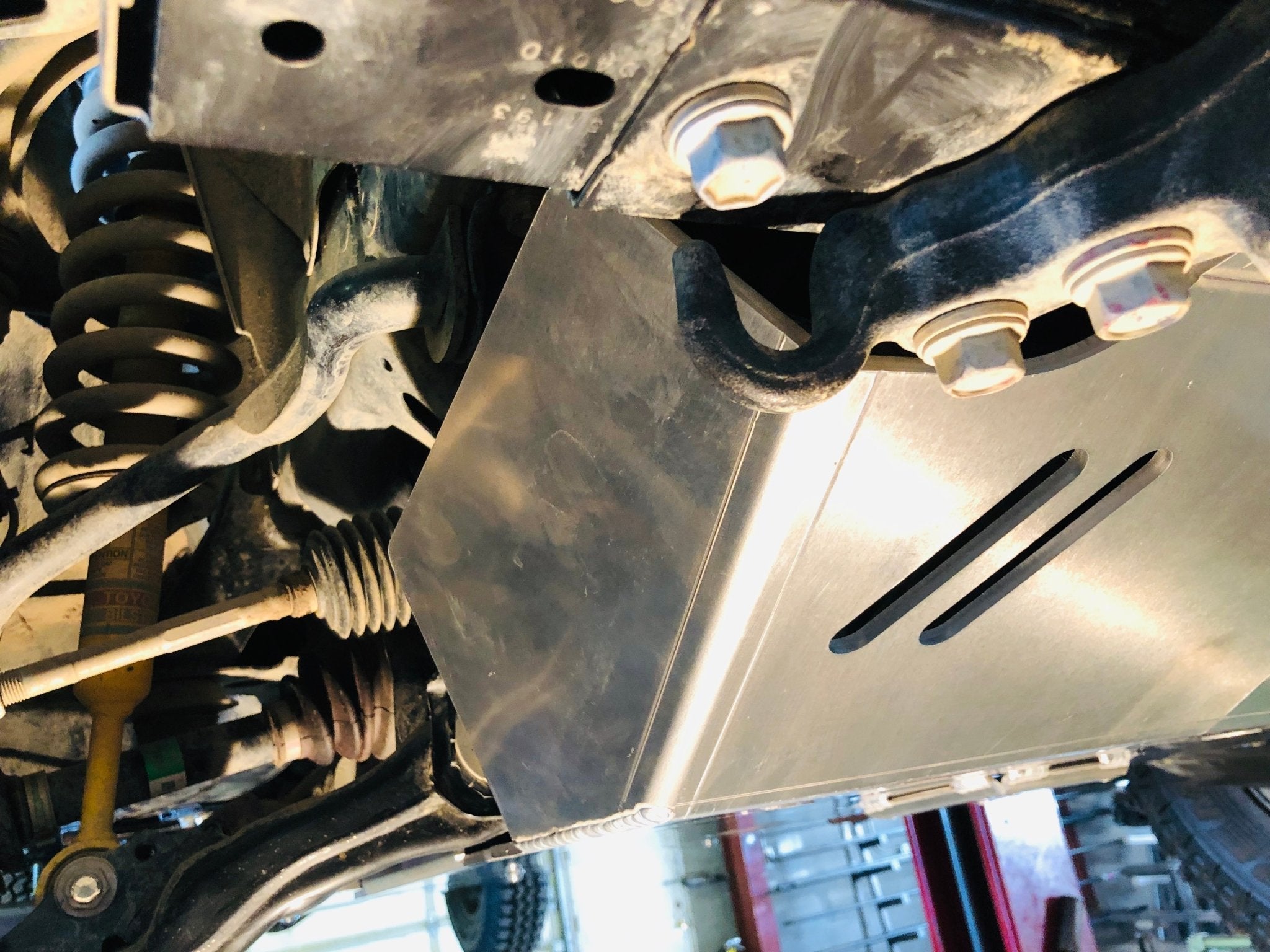 Front Skid Plate (Aluminum) for Toyota Tacoma Gen 2 & 3 (2005-15, 2016-21)