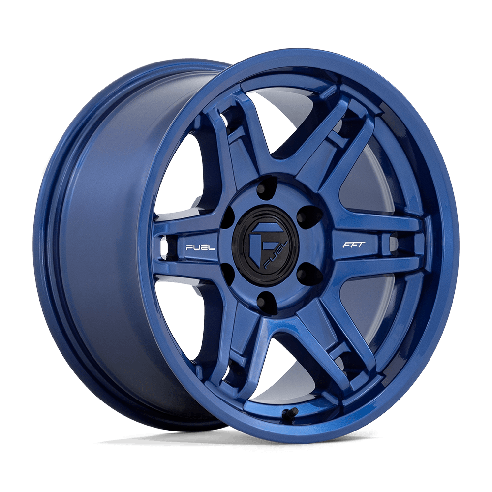 Fuel Slayer D836 Dark Blue wheel, multiple bolt patterns