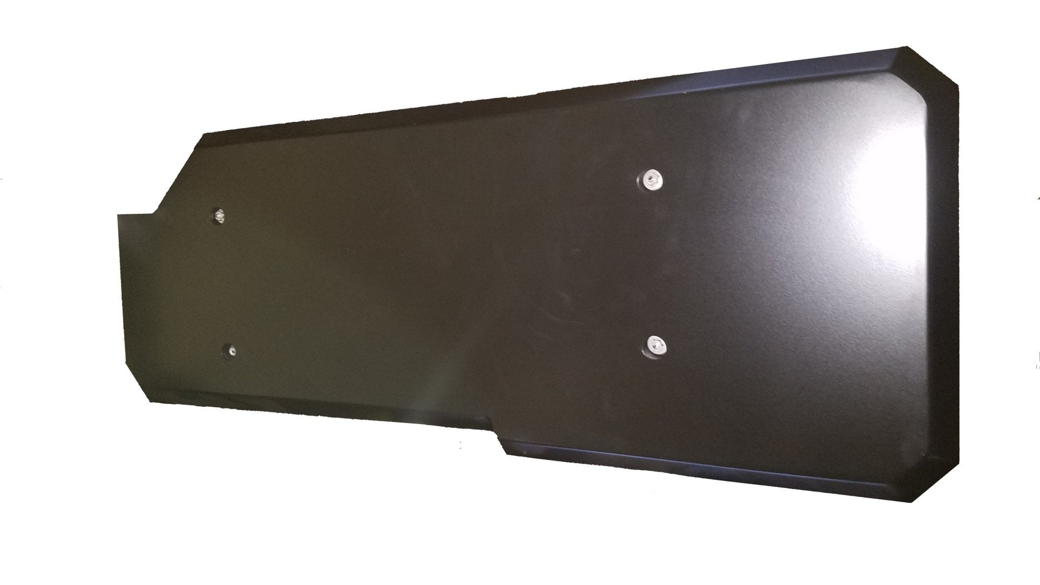Aluminum gas tank skid plate for Toyota Tundra Gen 2, protective vehicle accessory