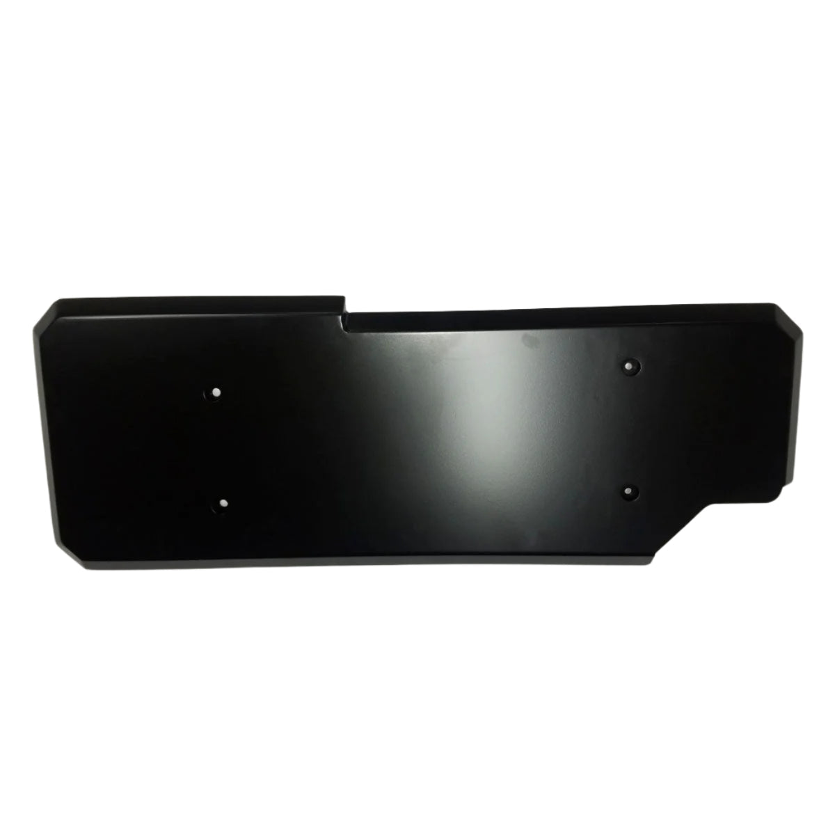 Steel gas tank skid plate for Toyota Tacoma Gen 2 and Gen 3, black finish