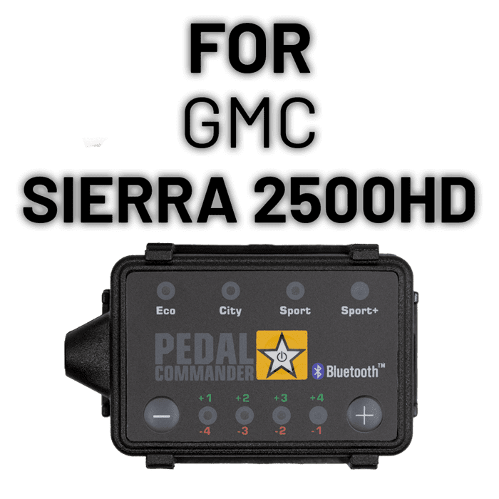 Pedal Commander throttle response controller for GMC Sierra 2500HD