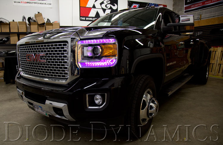 Diode Dynamics multicolor DRL LED boards for 2014-2015 GMC Sierra