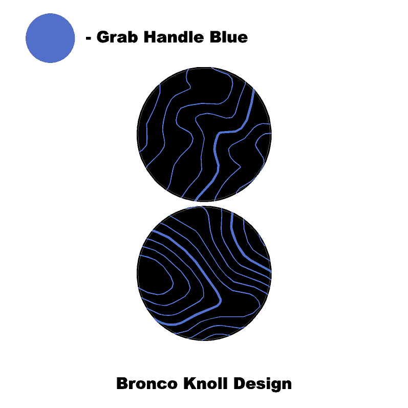 Topo Cup Holder Inserts (Printed Series + Acrylic) - 2021+ Bronco