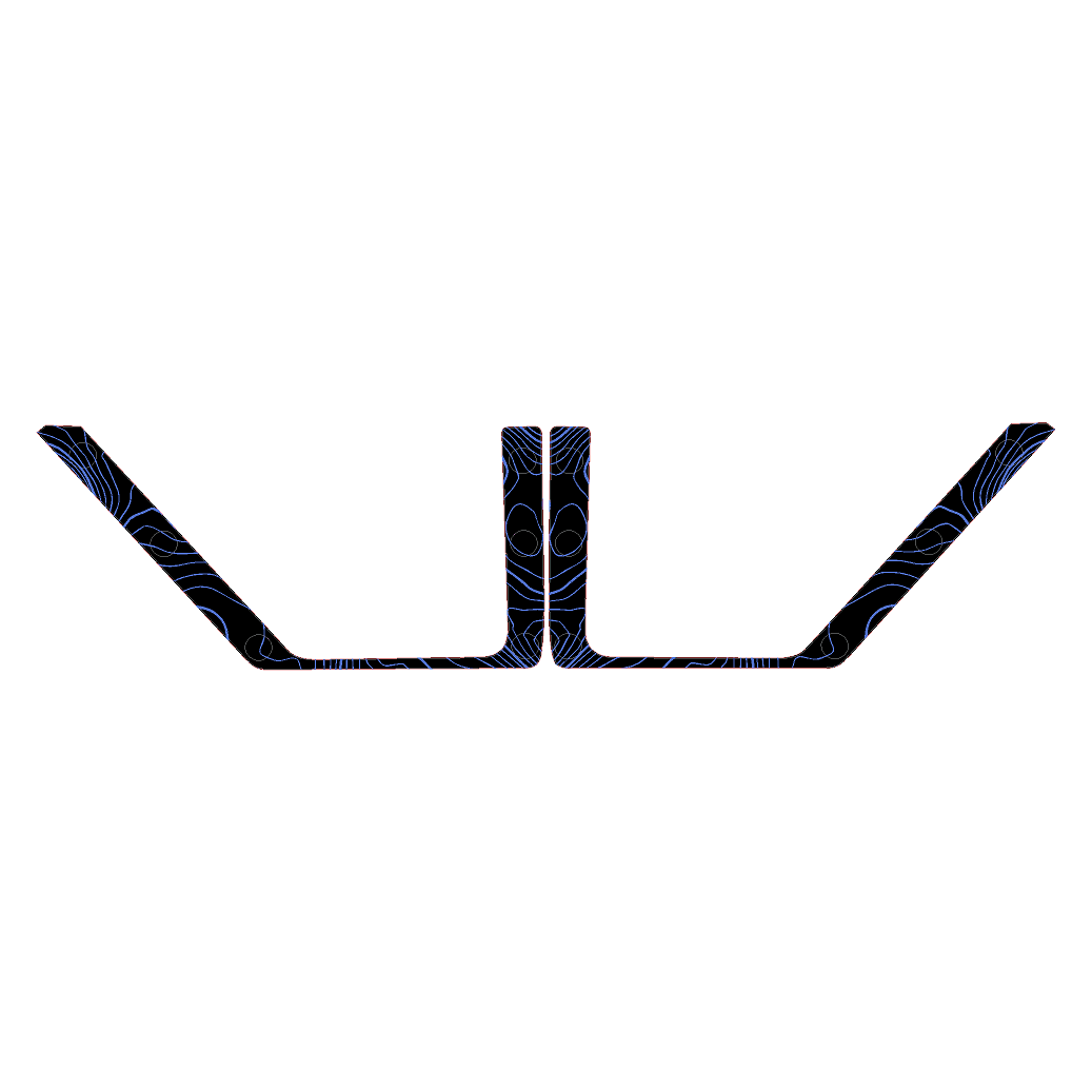 Topo Rear Door Net Trim Overlay Kit (Printed Series) - 2021+ Bronco