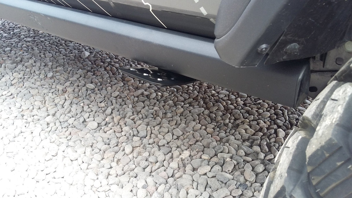 M.O.R.E. Hide-A-Step silver zinc for Jeep Wrangler JL 2018+ - view 5