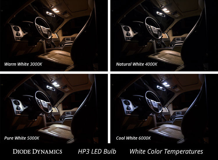Diode Dynamics 194 HP3 LED bulbs for trucks and SUVs – color options