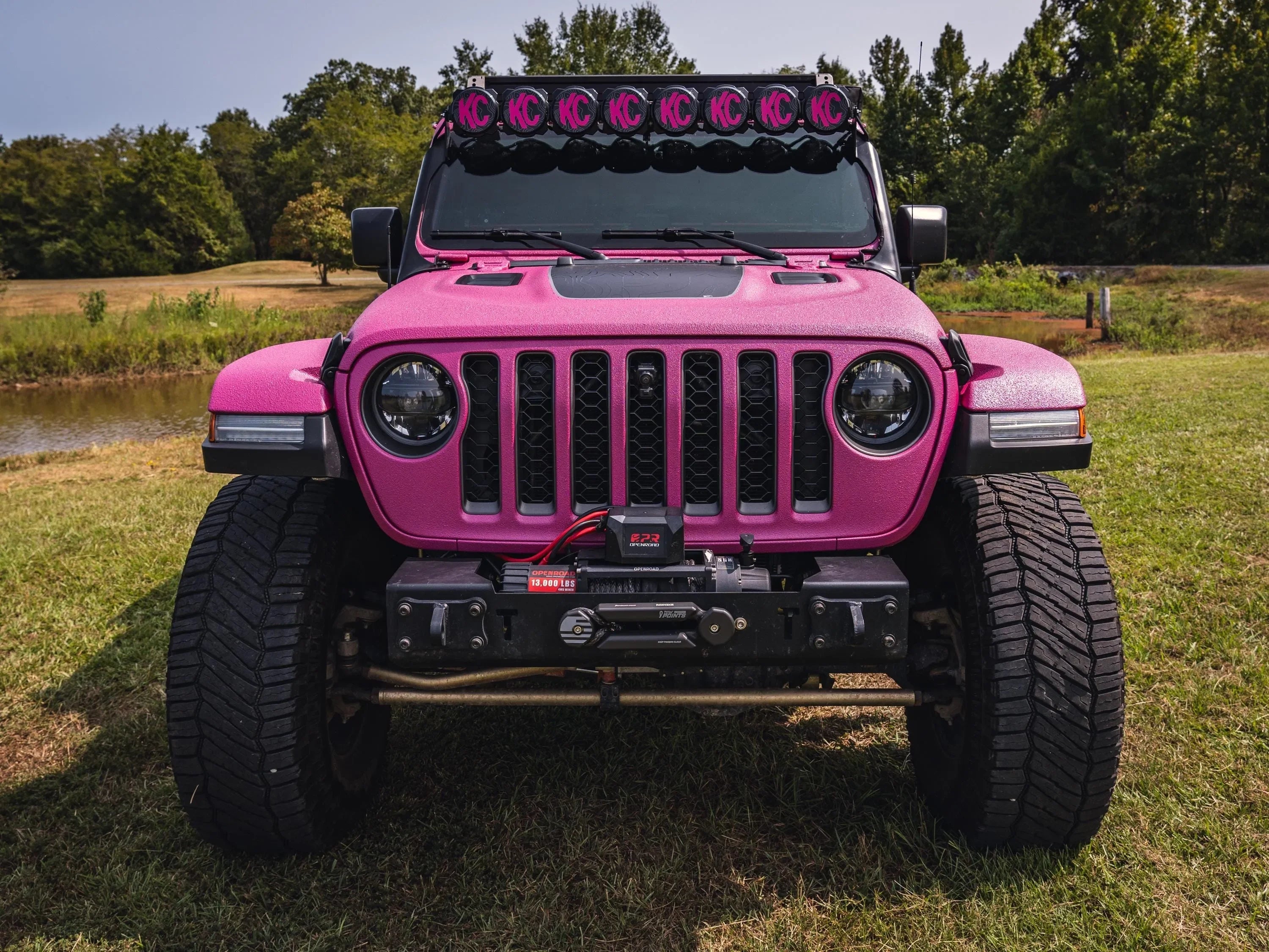 KC HiLITES Pro6 / Titan Gravity Light Cover Topo Overlays (Pair) - Universal