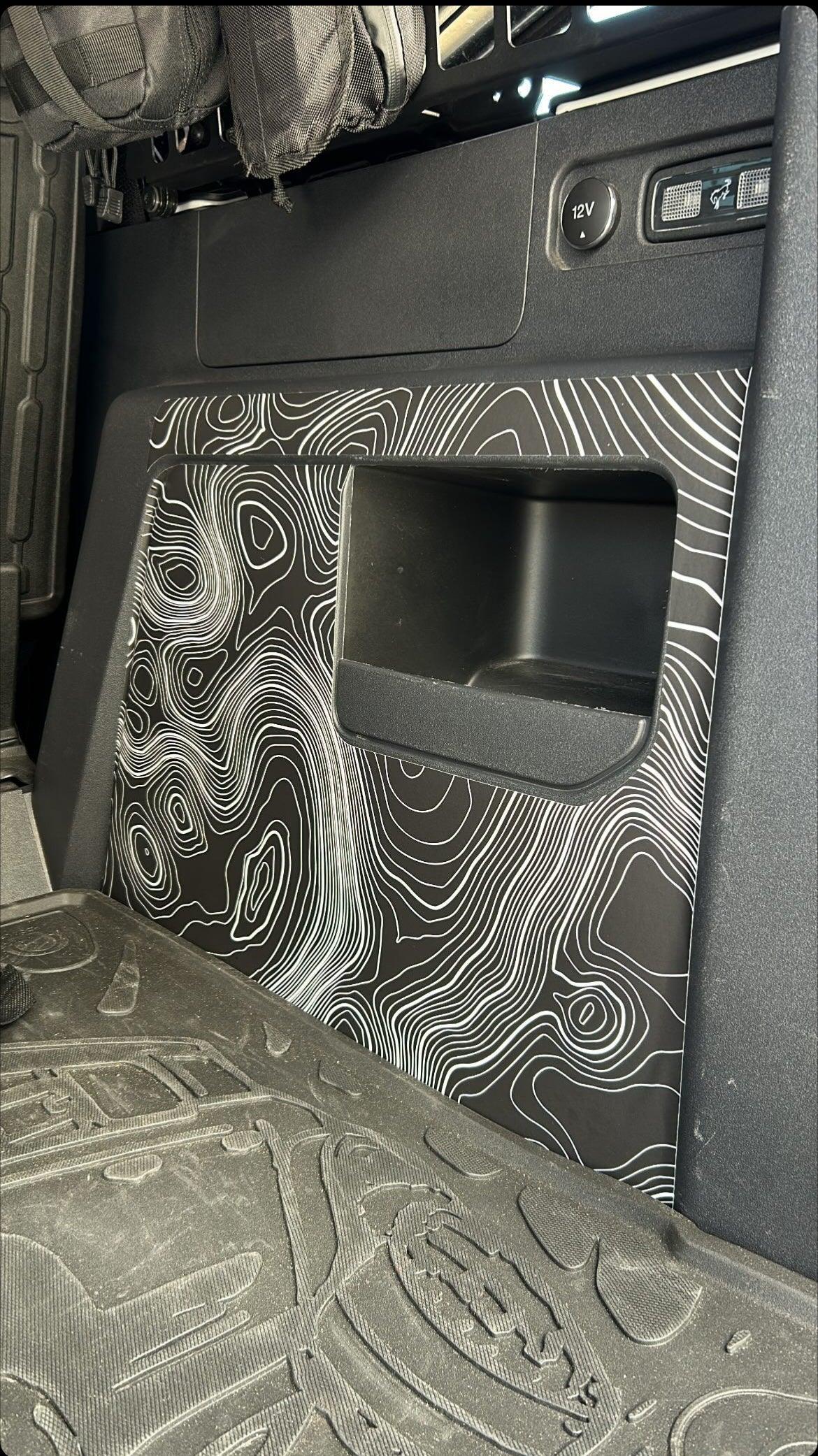 Topo Cargo Area Overlay Kit Part 1 (Printed Series) - 2021+ Bronco 4 Door