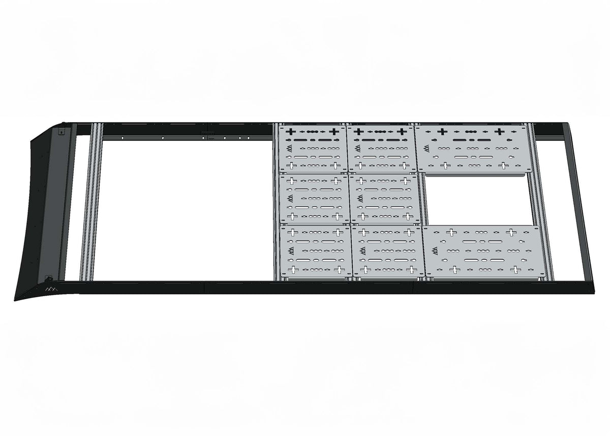 ROAMBUILT Flatpack roof rack deck accessory panels for universal fit
