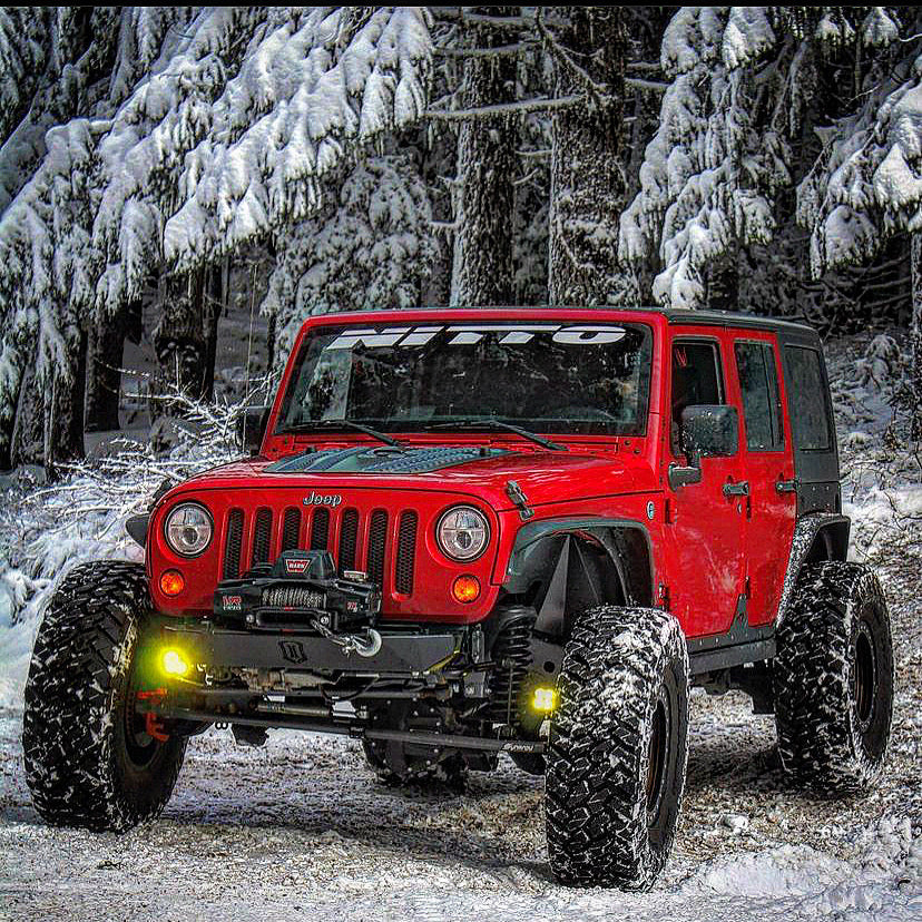 GateKeeper Off-Road 2007-2018 Jeep Wrangler JK Steerable Knuckle Pod Light Mounts Fits Dana 30/44 Axles