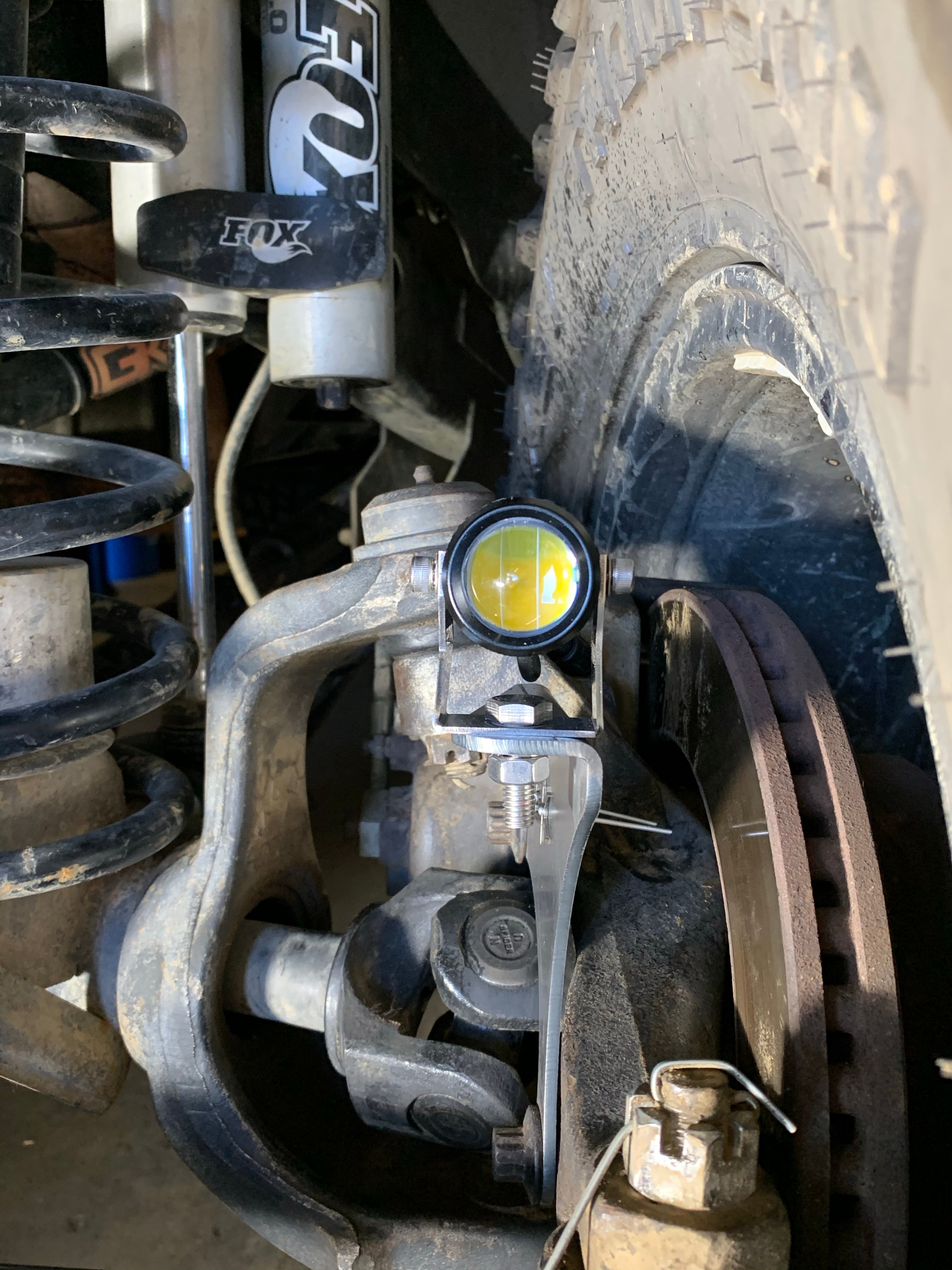 GateKeeper Off-Road 1983-2006 Jeep TJ XJ YJ ZJ Steerable Knuckle Pod Light Mounts for Wrangler Cherokee Dana 30 44 Axles