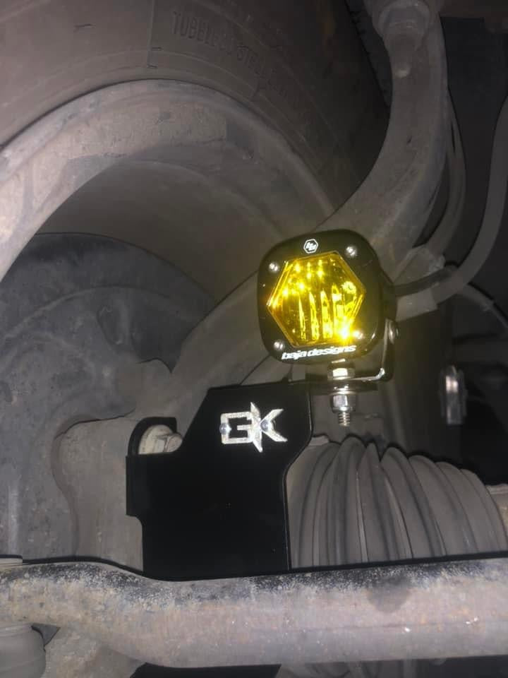 Gatekeeper Ford Raptor Steerable Knuckle Pod Light Mounts (1st Gen 2010-2014)