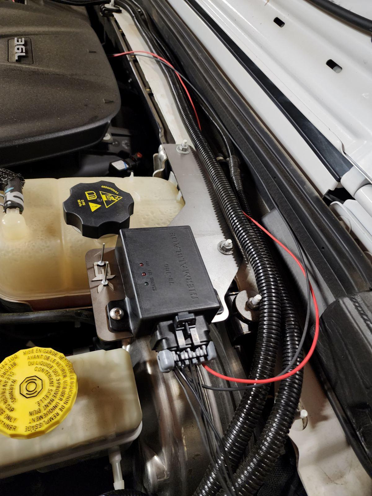 Gatekeeper 2018-2024 Jeep Wrangler JL and JT Heated Wiper Blades with Installation Brackets.