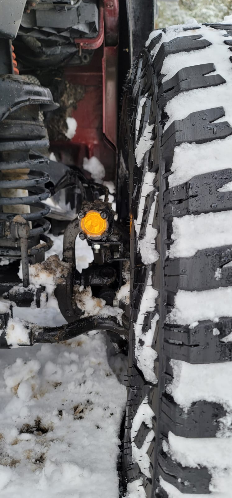 GateKeeper Off-Road 2007-2018 Jeep Wrangler JK Steerable Knuckle Pod Light Mounts Fits Dana 30/44 Axles