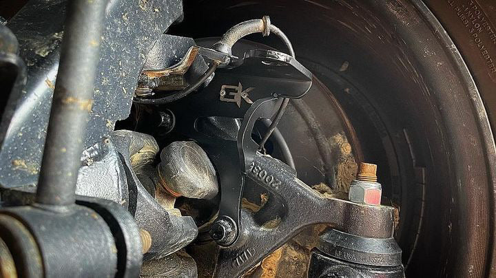 GateKeeper Off-Road 2007-2018 Jeep Wrangler JK Steerable Knuckle Pod Light Mounts Fits Dana 30/44 Axles