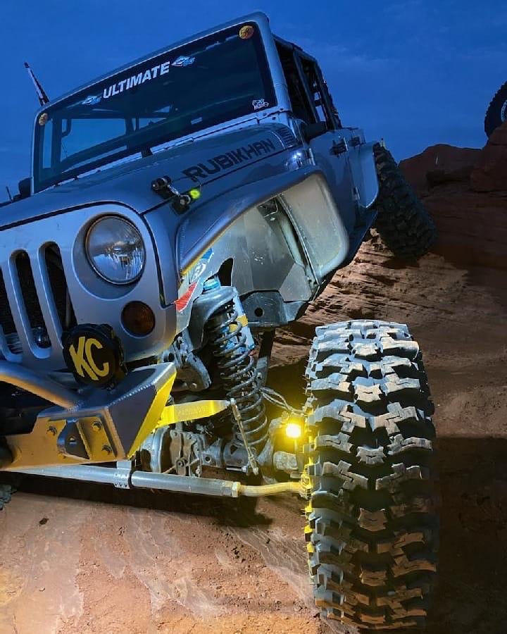 GateKeeper Off-Road Dana Spicer Ultimate Dana 60 Steerable Knuckle Pod Light Mounts for High Steer