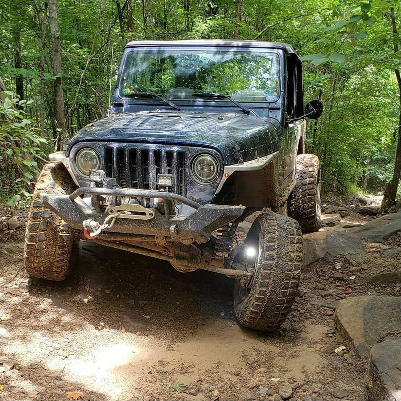 GateKeeper Off-Road 1983-2006 Jeep TJ XJ YJ ZJ Steerable Knuckle Pod Light Mounts for Wrangler Cherokee Dana 30 44 Axles