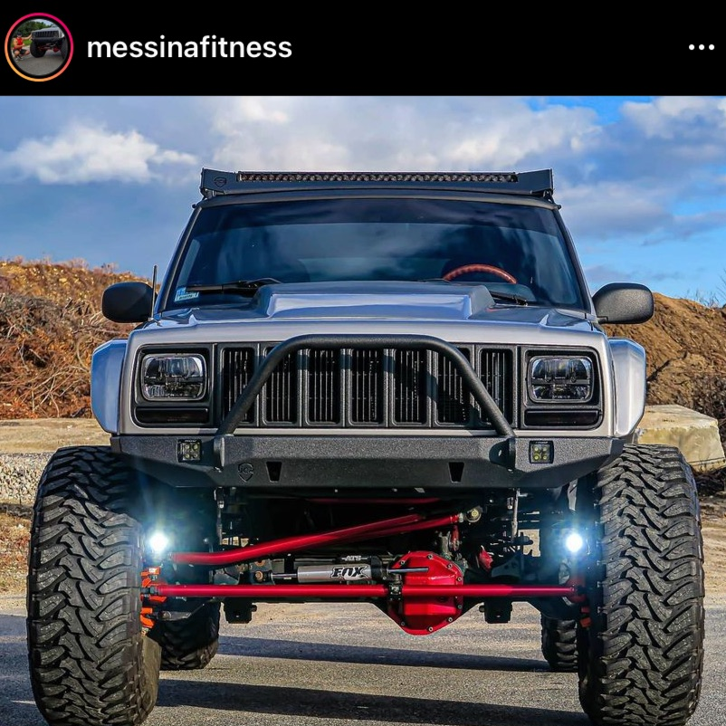 GateKeeper Off-Road 1983-2006 Jeep TJ XJ YJ ZJ Steerable Knuckle Pod Light Mounts for Wrangler Cherokee Dana 30 44 Axles