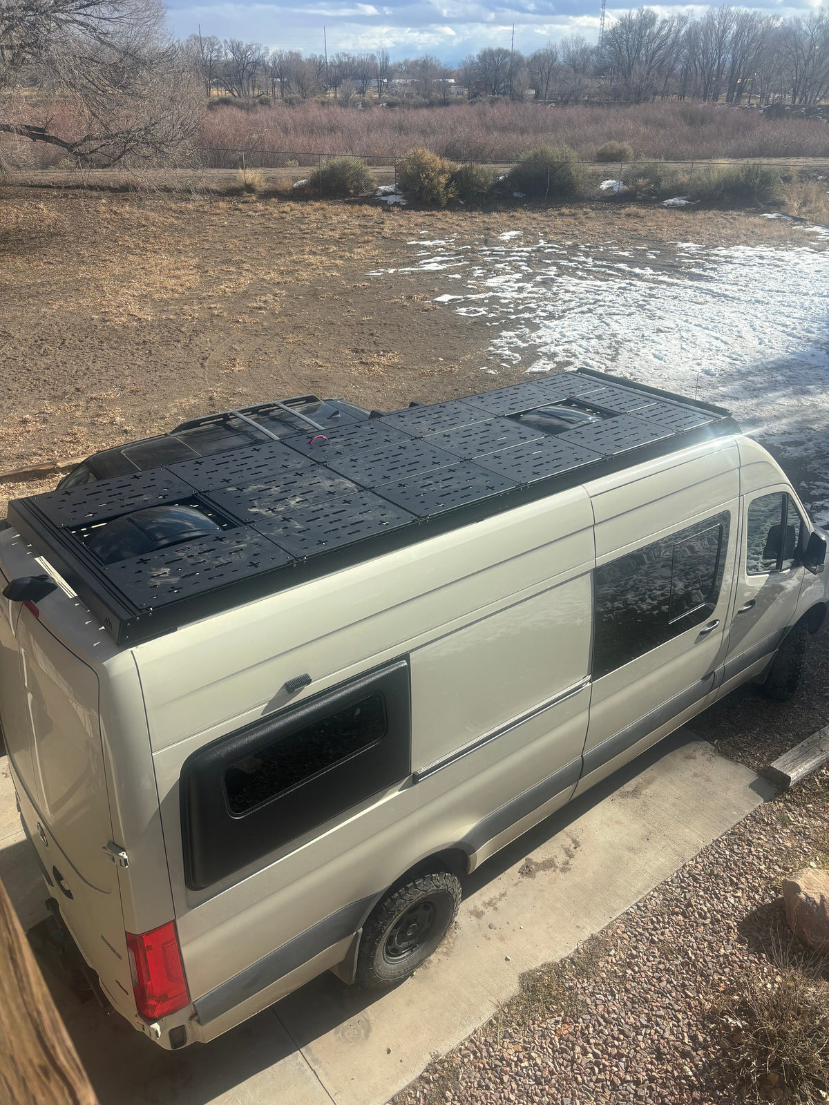 ROAMBUILT Flatpack roof rack deck accessory panels for universal fit