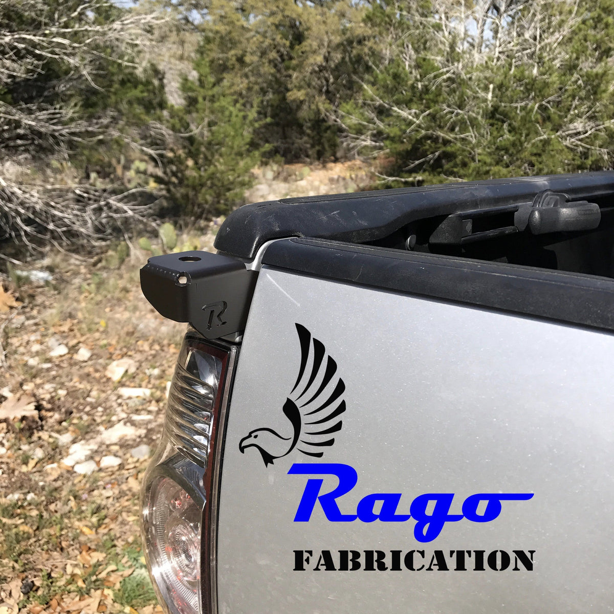 Rago Fabrication CB antenna mount for 2nd Gen Toyota Tacoma