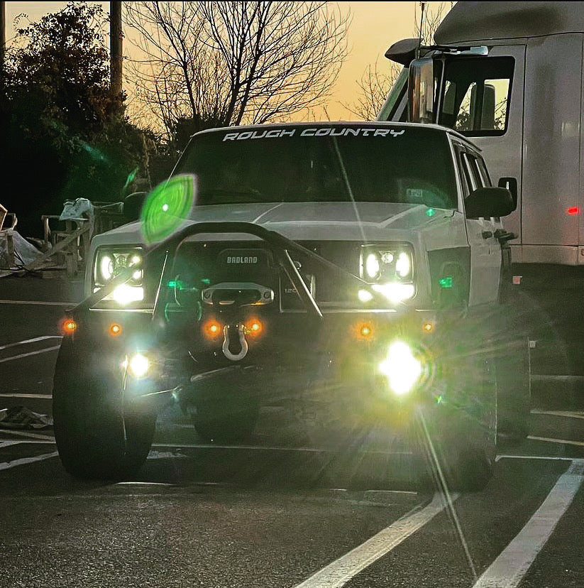 GateKeeper Off-Road 1983-2006 Jeep TJ XJ YJ ZJ Steerable Knuckle Pod Light Mounts for Wrangler Cherokee Dana 30 44 Axles