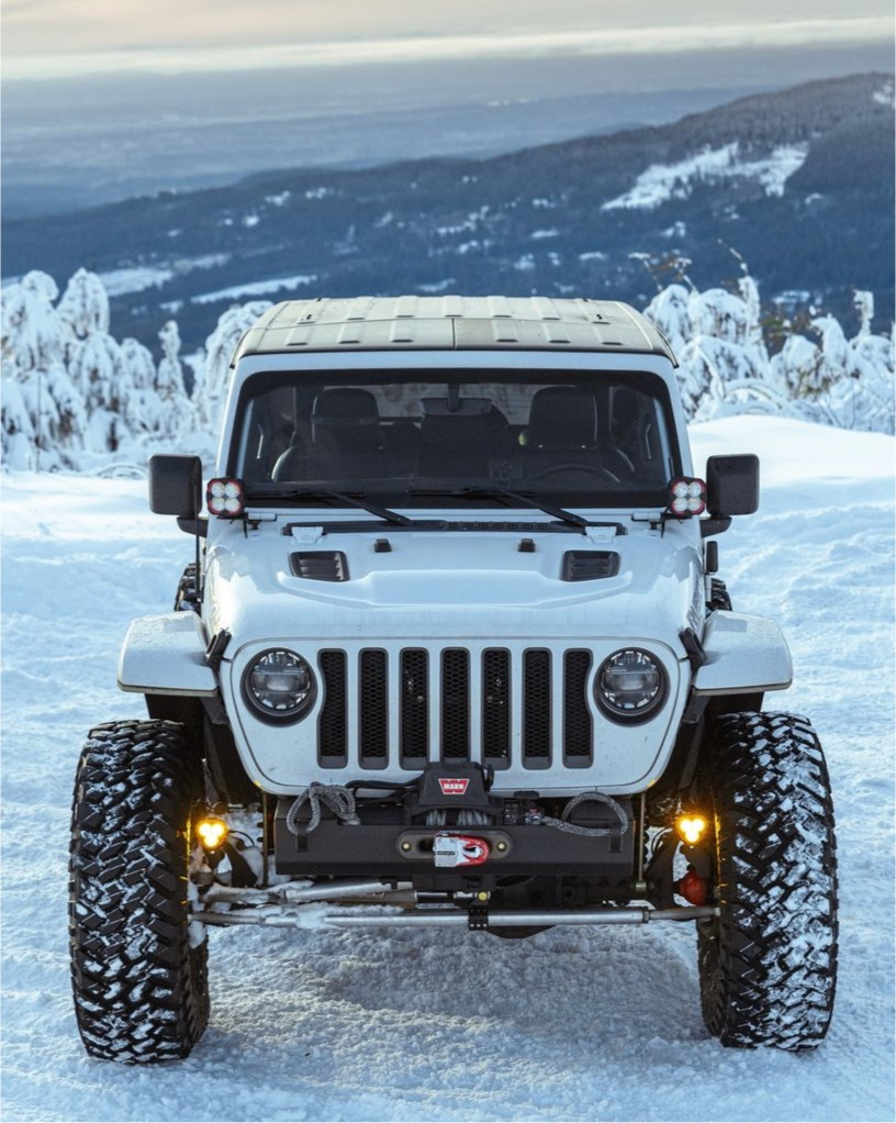 GateKeeper Off-Road 2018+ Jeep JL JT Gladiator Wrangler Steerable Knuckle Pod Light Mounts for Dana 30/44 Axles