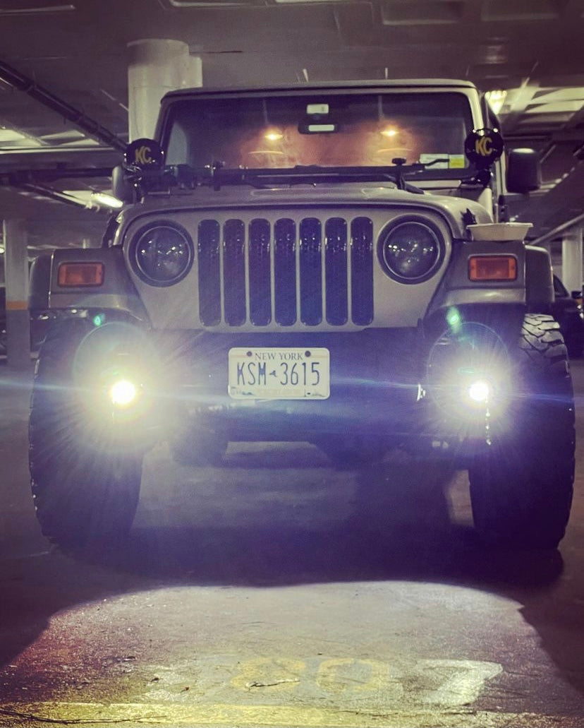 GateKeeper Off-Road 1983-2006 Jeep TJ XJ YJ ZJ Steerable Knuckle Pod Light Mounts for Wrangler Cherokee Dana 30 44 Axles