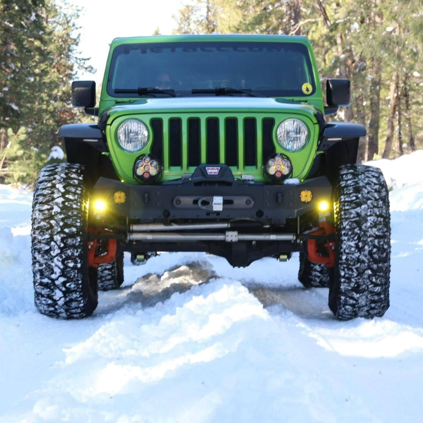 GateKeeper 越野 Dana 60“Kingpin”可转向转向节吊舱灯座,适用于高转向