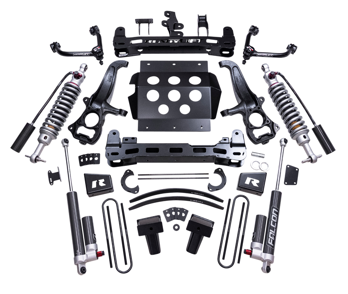 ReadyLIFT 8" MAX3.3 Suspension System - GM Silverado / Sierra 1500 - 2025-2026 With Falcon 3.3 Shocks