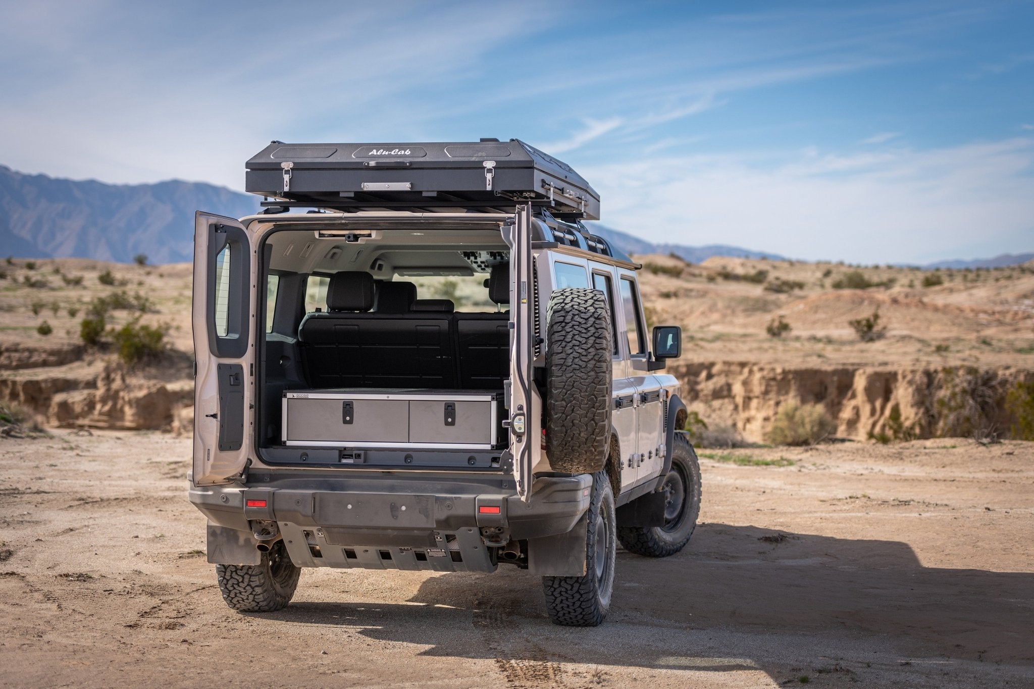 Ineos - Grenadier - 2024-Presente - 1.ª generación - Serie Explore - Módulo de cajón lateral - 41 3/8" de ancho x 10" de alto x 34" de profundidad