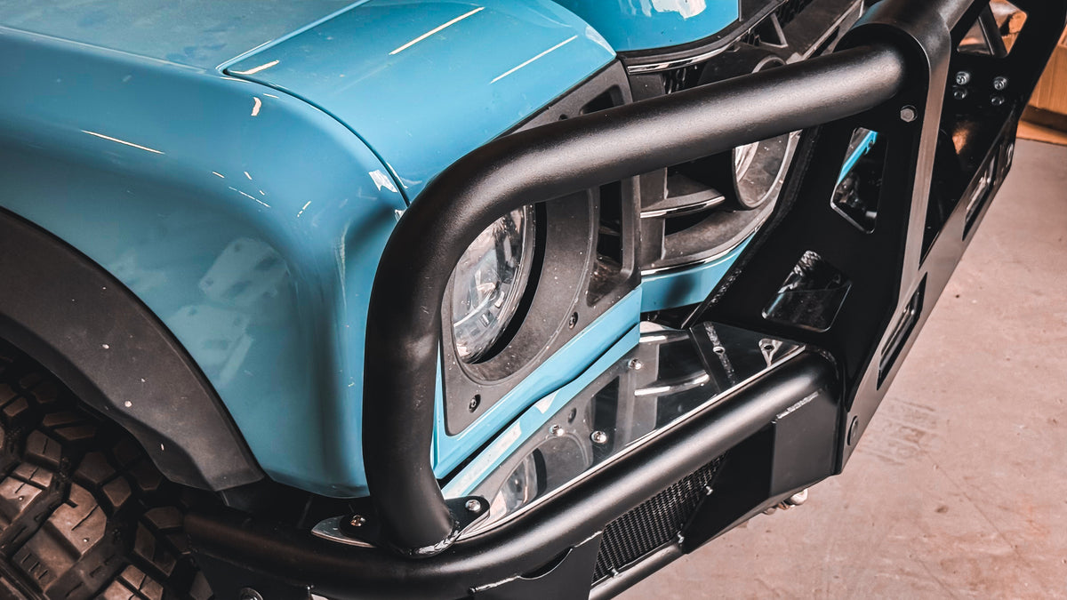 Dirtbox modular winch bumper and bullbar for INEOS Grenadier and Quartermaster