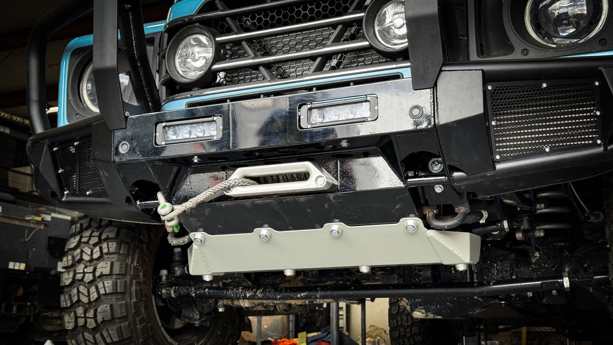 Dirtbox modular winch bumper and bullbar for INEOS Grenadier and Quartermaster