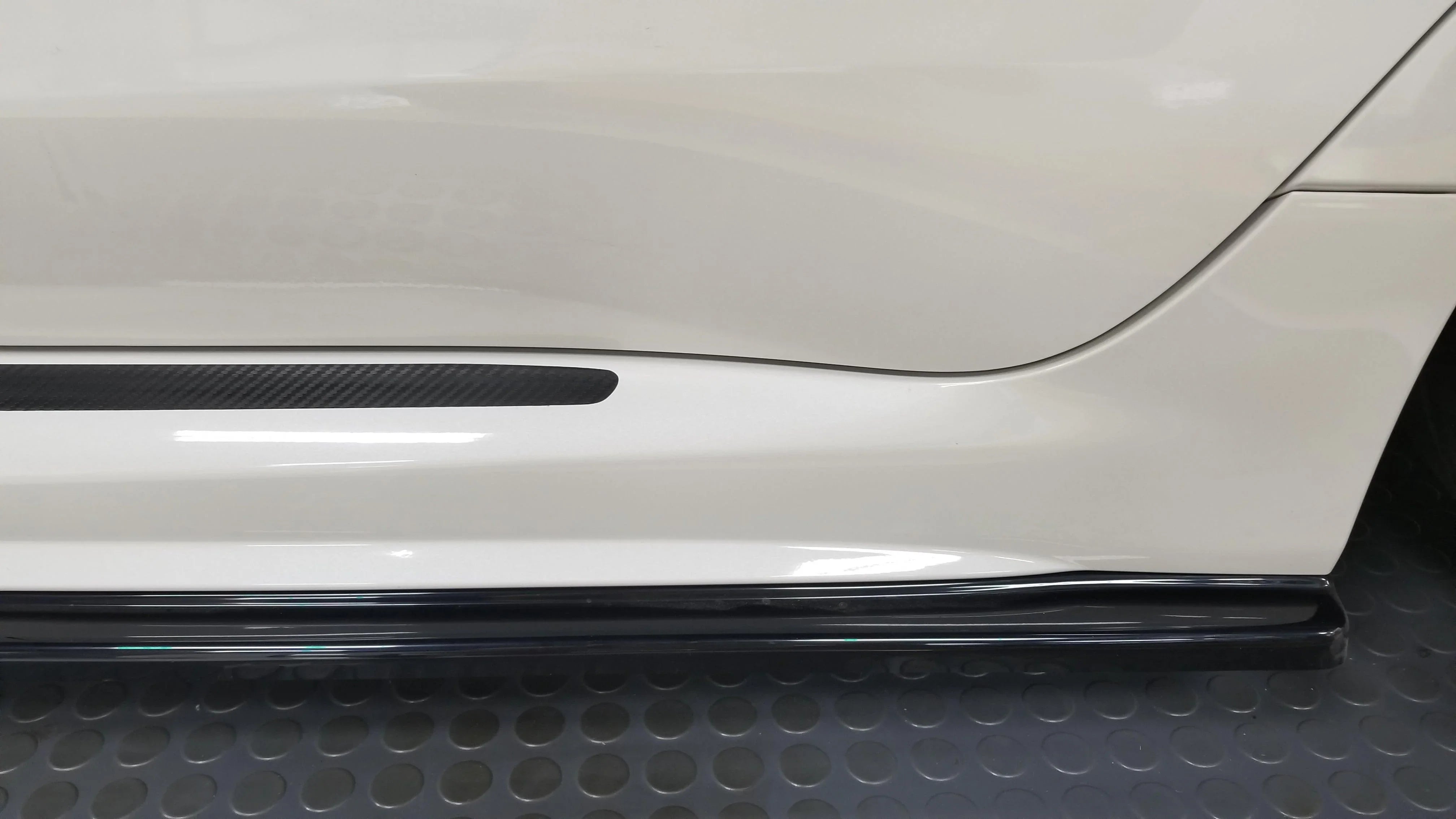 JDM S207 Style 3D Carbon Side Skirt Overlay - 2015-2021 WRX / STI