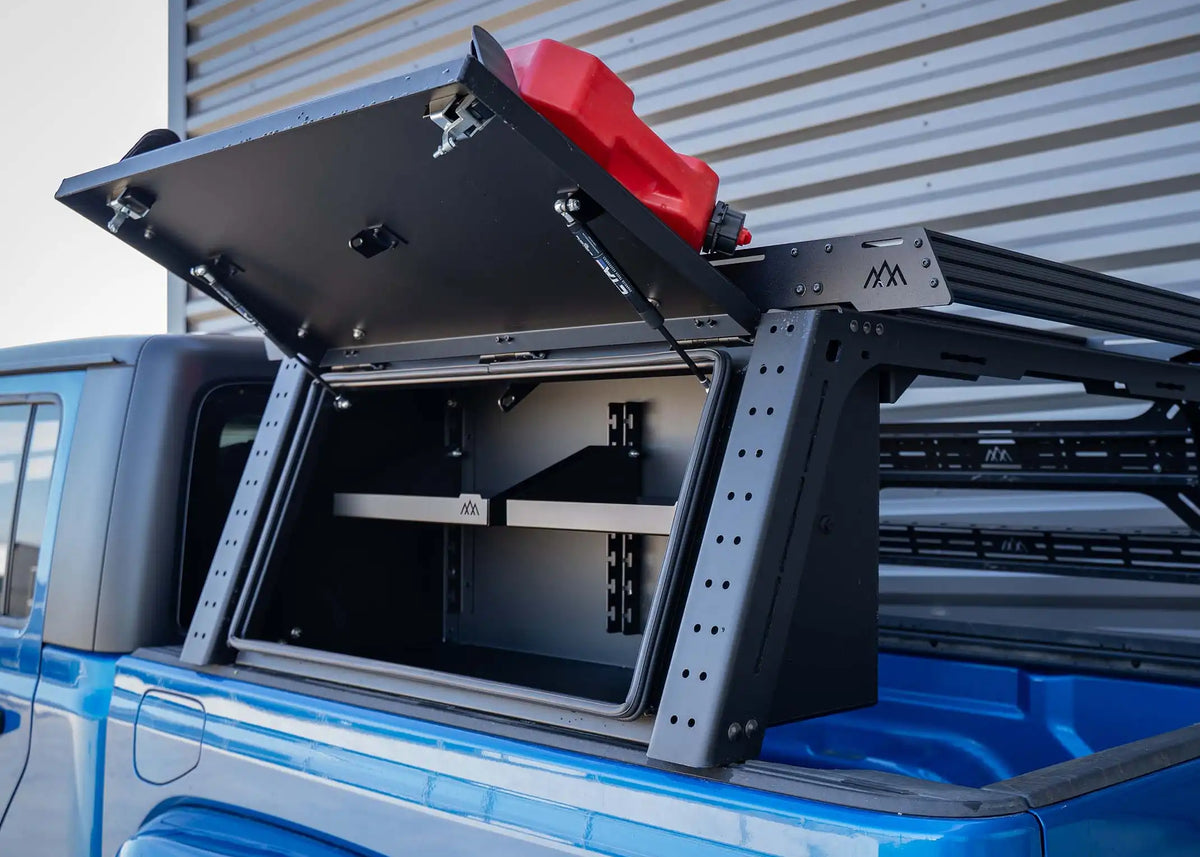 jeep-gladiator-bed-rack-overland-storage-box - NVMOS