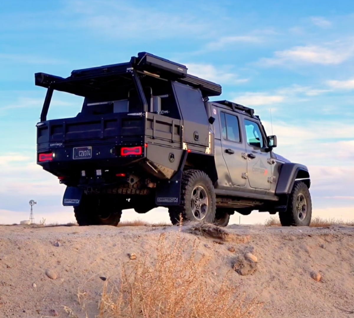 Dirtbox Overland Flatbed System Half Box for Chevy, GMC and Ford trucks