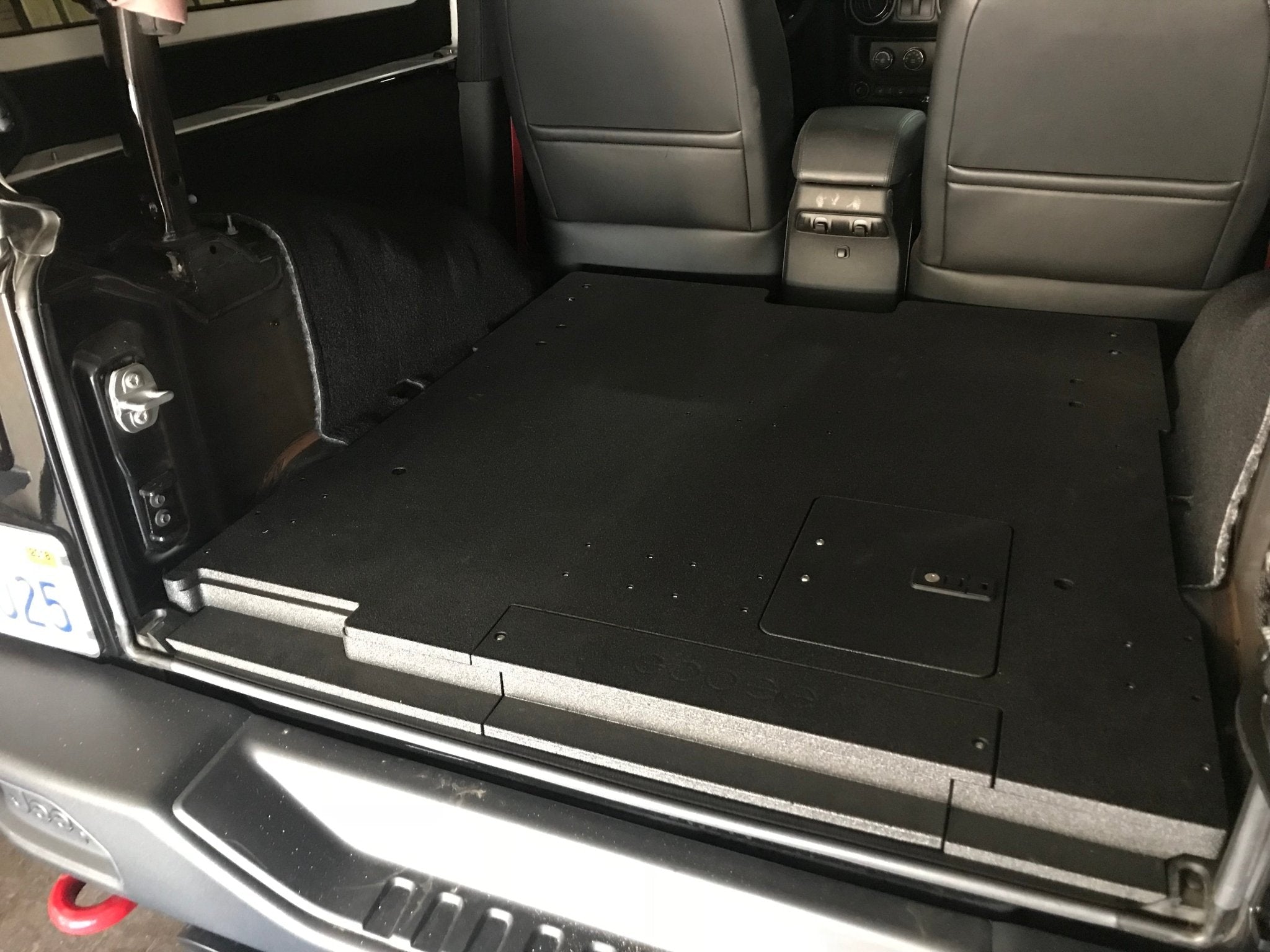 Jeep Wrangler 2007-2018 JK 2 puertas: sistemas de placas traseras