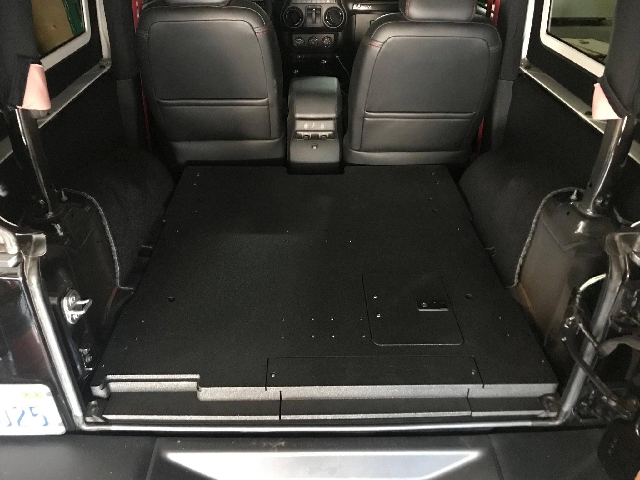 Jeep Wrangler 2007-2018 JK 2 puertas: sistemas de placas traseras