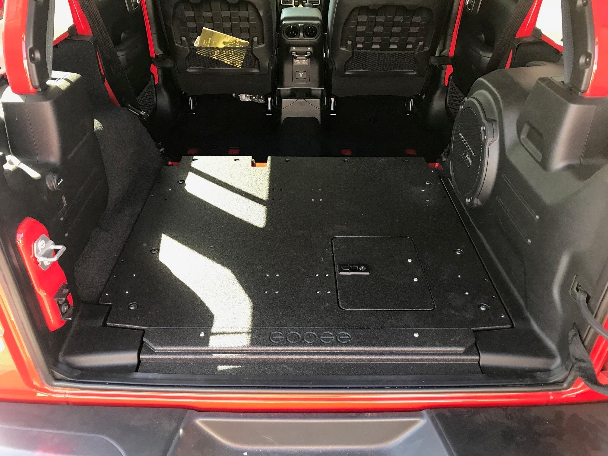Jeep Wrangler 2018-Present JLU 4 puertas - Sistema de placa trasera