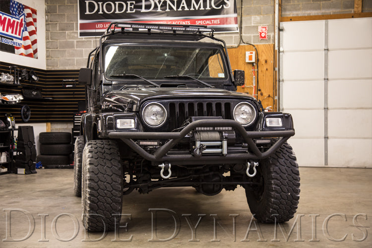 Diode Dynamics Stage Series 6" U Bracket for trucks and SUVs – installed