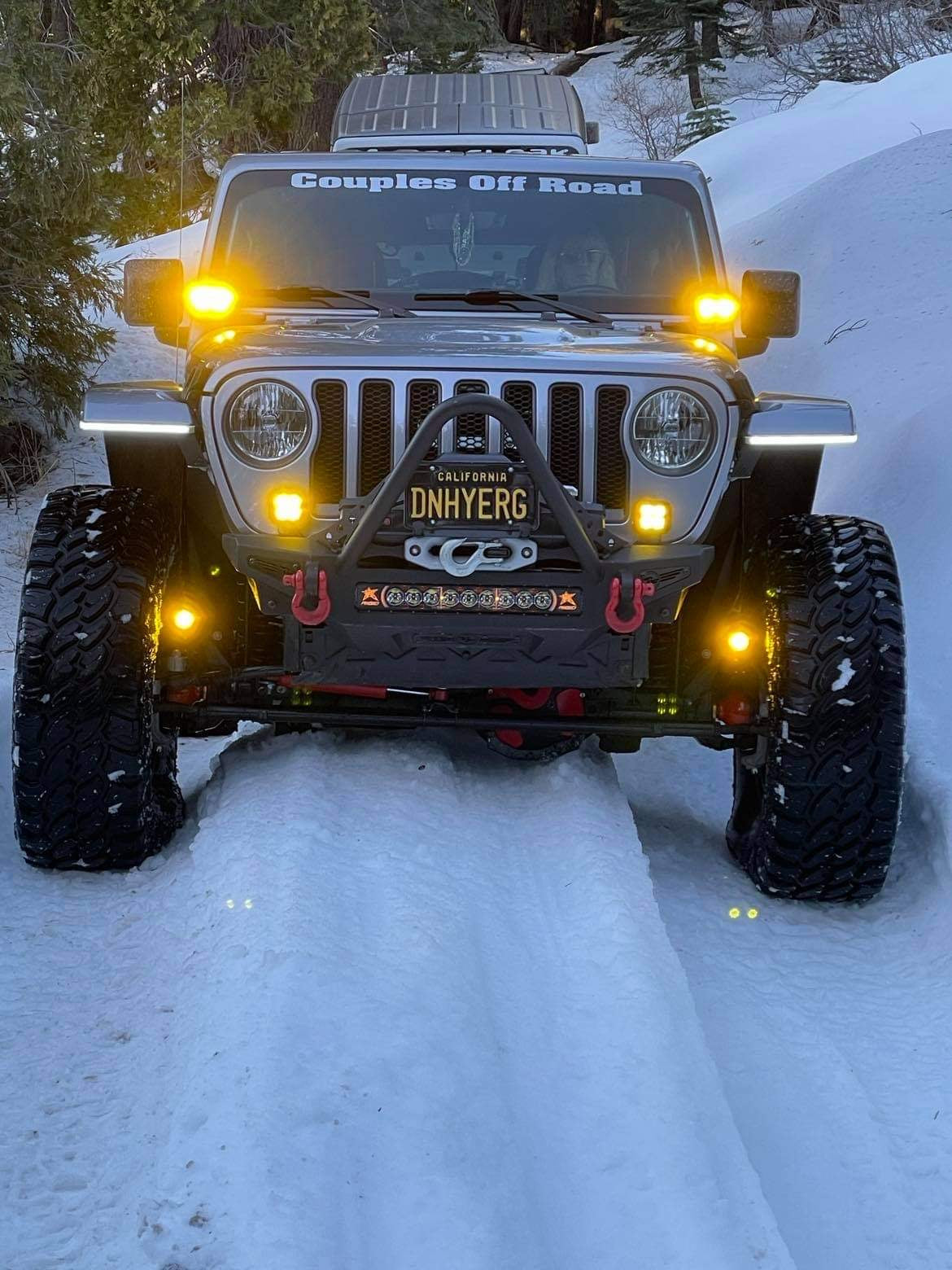 GateKeeper Off-Road 2018+ Jeep JL JT Gladiator Wrangler Steerable Knuckle Pod Light Mounts for Dana 30/44 Axles