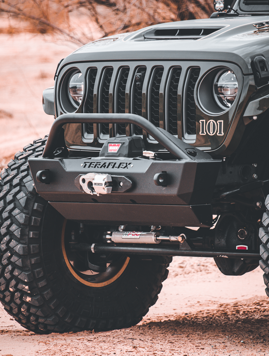TeraFlex JL / JT: RockGuard Crest Front Bumper